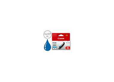 Ink-jet canon cli-571xl pixma mg6852 / ts6050 / ts8050 cian 500 pag