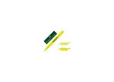 Rotulador faber fluorescente textliner 38 amarillo