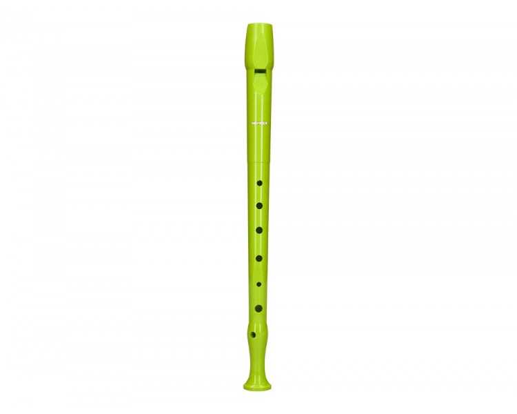 Flauta hohner 9508 color verde funda verde y transparente