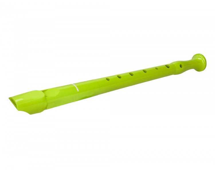 Flauta hohner 9508 color verde funda verde y transparente