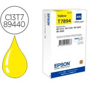 Ink-jet epson t7894xxl wf-5110 / 5190 / 5620 / 5690 amarillo alta capacidad