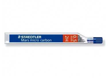 Minas staedtler mars micro grafito 0,5 mm 2h tubo con 12 unidades