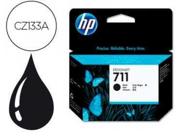 Ink-jet hp n. 711 designjet t120 / t520 negro 80 ml