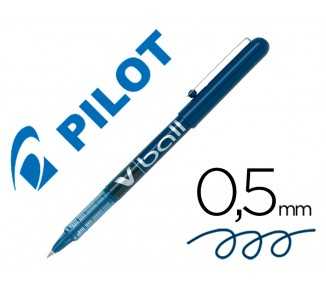 Rotulador pilot roller v-ball azul 0.5 mm