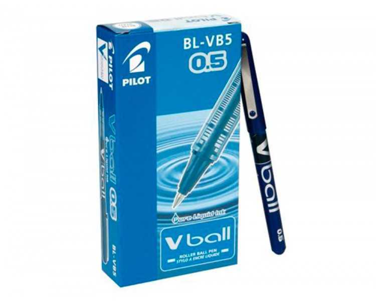 Rotulador pilot roller v-ball azul 0.5 mm