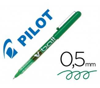 Rotulador pilot roller v-ball verde 0.5 mm