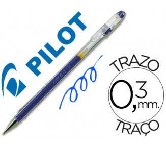 Boligrafo pilot g-1 azul tinta gel