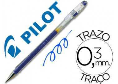 Boligrafo pilot g-1 azul tinta gel