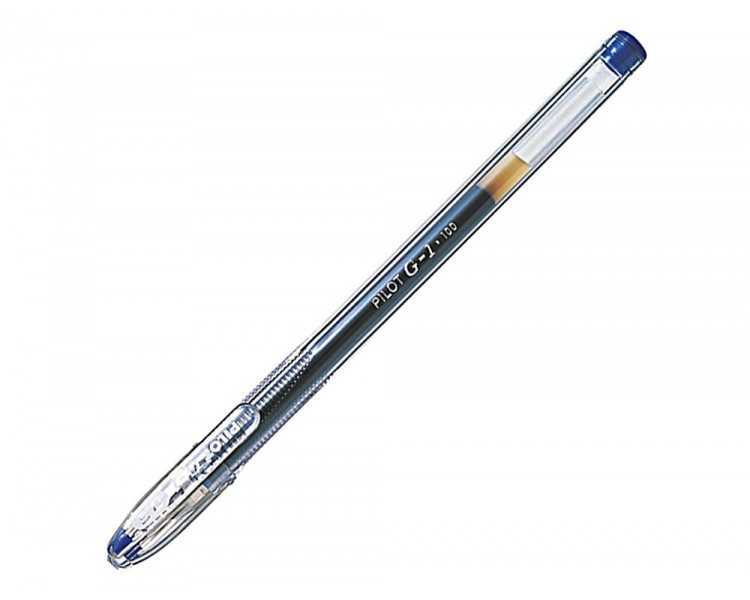 Boligrafo pilot g-1 azul tinta gel