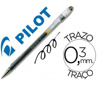 Boligrafo pilot g-1 negro tinta gel