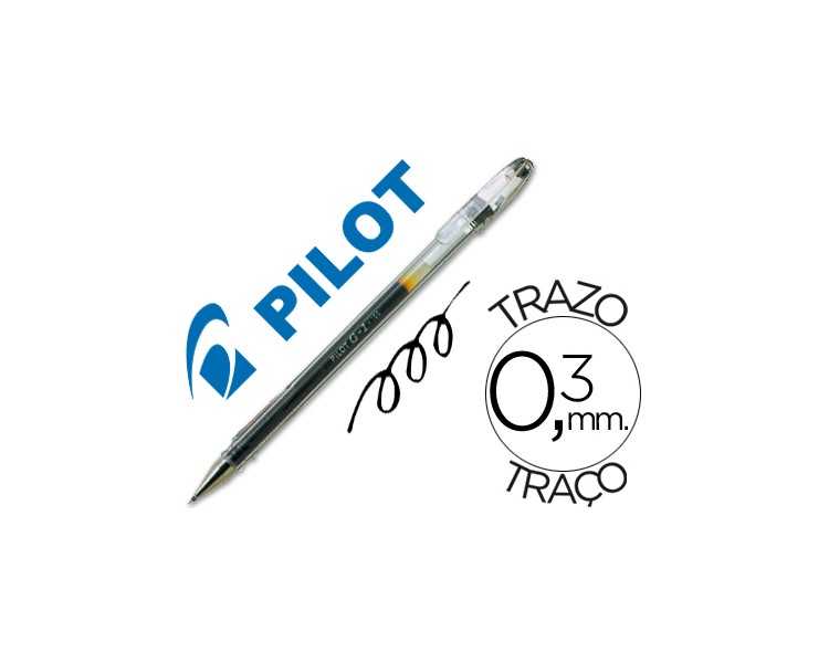 Boligrafo pilot g-1 negro tinta gel