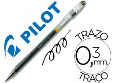 Boligrafo pilot g-1 negro tinta gel