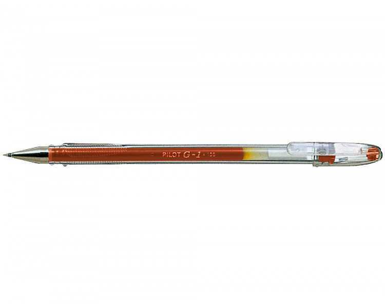 Boligrafo pilot g-1 rojo tinta gel