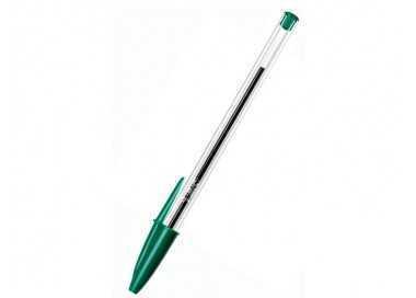 Boligrafo bic cristal original tinta verde unidad Boligrafo bic cristal original tinta verde unidad