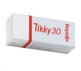 Goma rotring tikky 30 blanca