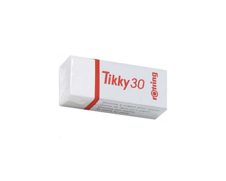 Goma rotring tikky 30 blanca