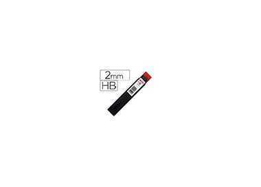 Minas rotring grafito 2 mm hb estuche de 12 minas