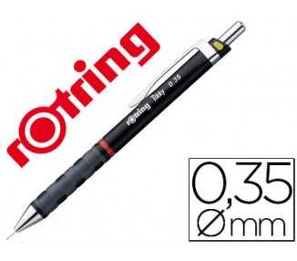 Portaminas rotring tikky 0,35 mm negro