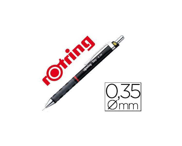 Portaminas rotring tikky 0,35 mm negro