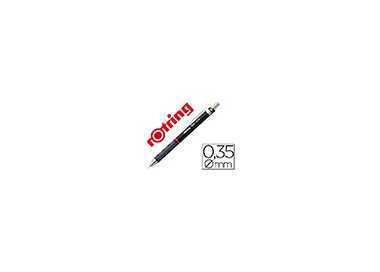 Portaminas rotring tikky 0,35 mm negro