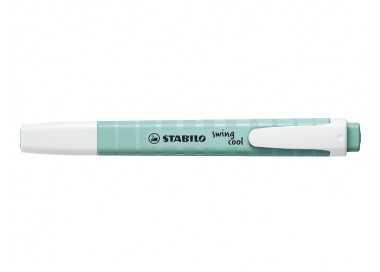 Rotulador stabilo fluorescente swing cool pastel turquesa