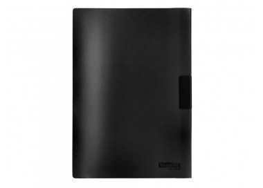 Carpeta beautone dossier pinza lateral 35365 polipropildin a4 negra 25 h. pinza desli-pack de 10 retractilado