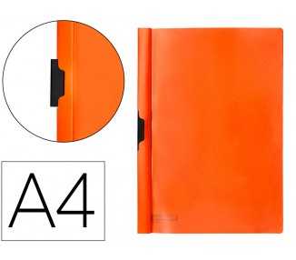 Carpeta beautone dossier pinza lateral 45301 polipropildin a4 naranja 25 h. pinza des-pack de 10 retractilado
