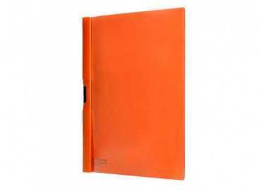 Carpeta beautone dossier pinza lateral 45301 polipropildin a4 naranja 25 h. pinza des-pack de 10 retractilado
