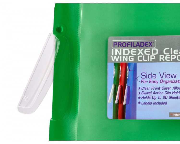 Carpeta beautone dossier pinza lateral 48383 polipropildin a4 verde pinza giratoria -pack de 10 retractilado