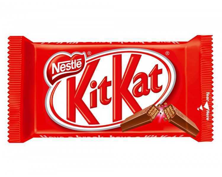 Kit kat nestle classic paquete de 4 barritas 41,5 gr