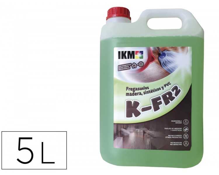 Limpiasuelos ikm para suelo de madera / sintentico / pvc garrafa de 5 litros