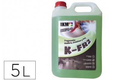Limpiasuelos ikm para suelo de madera / sintentico / pvc garrafa de 5 litros