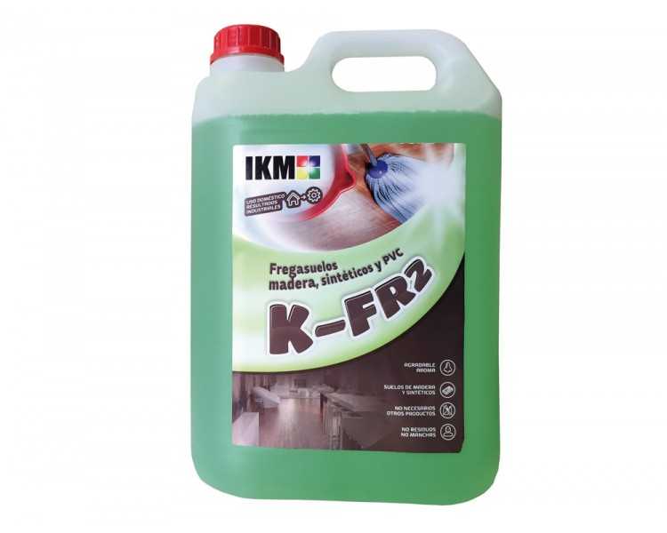 Limpiasuelos ikm para suelo de madera / sintentico / pvc garrafa de 5 litros