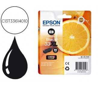 Ink-jet epson 33 xl expression premium xp530 / 630 / 635 / 830 negro 8,1 ml 400 pag