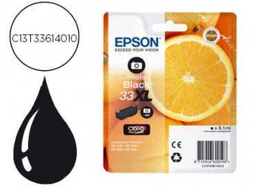 Ink-jet epson 33 xl expression premium xp530 / 630 / 635 / 830 negro 8,1 ml 400 pag