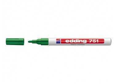 Rotulador edding punta fibra 751 verde punta redonda 1-2 mm Rotulador edding punta fibra 751 verde punta redonda 1-2 mm