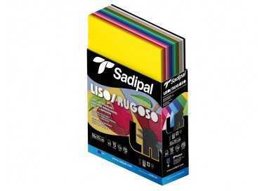 Cartulina sadipal 50x70 cm lisa y rugosa expositor carton 400 hojas surtidas 15 colores Cartulina sadipal 50x70 cm lisa y rugosa expositor carton 400 hojas surtidas 15 colores