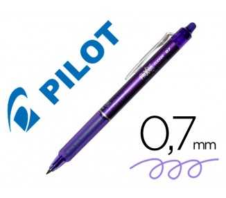 Boligrafo pilot frixion clicker borrable 0,7 mm color violeta