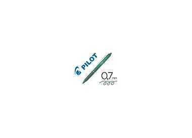 Boligrafo pilot frixion clicker borrable 0,7 mm color verde claro