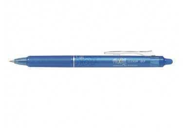 Boligrafo pilot frixion clicker borrable 0,7 mm color azul claro