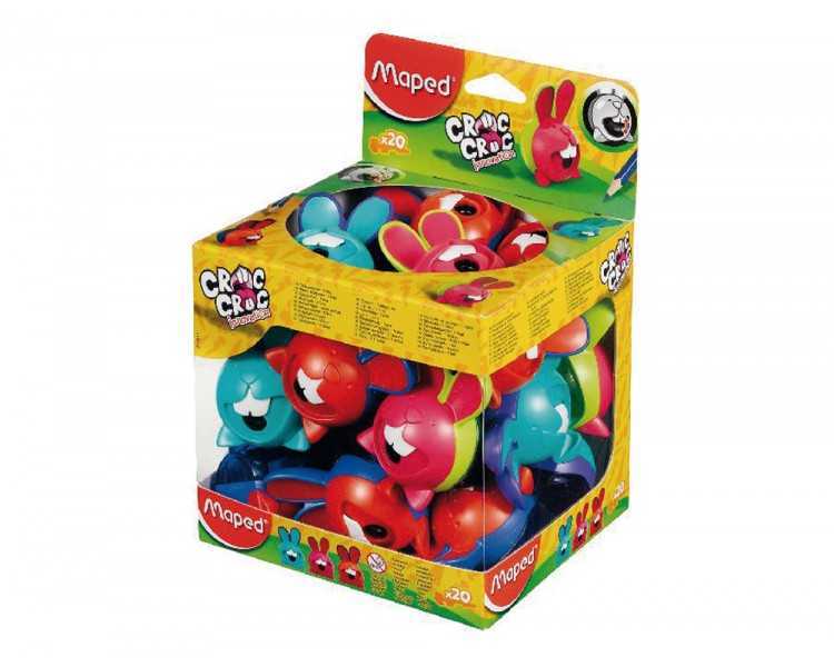 Sacapuntas maped plastico croc croc inno 1 uso