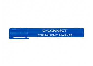 Rotulador q-connect marcador permanente azul punta redonda 3 mm Rotulador q-connect marcador permanente azul punta redonda 3 mm