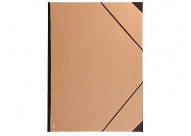 Carpeta planos clairefontaine din a2 con gomas kraft marron verjurado Carpeta planos clairefontaine din a2 con gomas kraft marron verjurado
