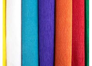 Papel crespon liderpapel rollo de 50 cm x 2,5 m 85g/m2 celeste