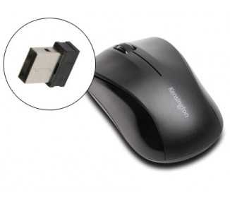 Raton kensington valumouse inalambrico 1000 dpi receptor usb 2,4 ghz negro