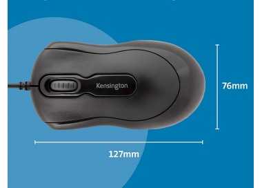 Raton kensington optico 800 dpi negro