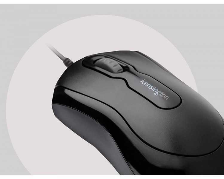 Raton kensington optico 800 dpi negro