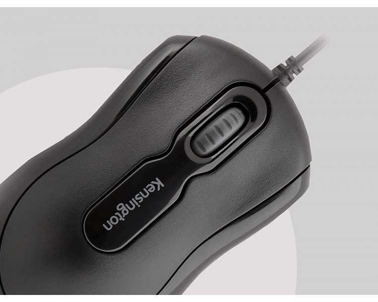 Raton kensington optico 800 dpi negro