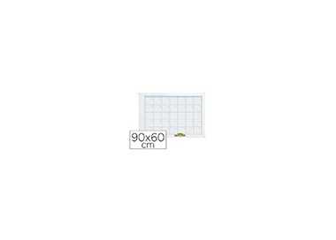 Planning magnetico nobo mensual rotulable marco metalico 90x60 cm