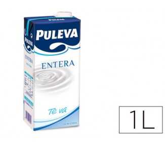 Leche puleva entera brik de 1 litro